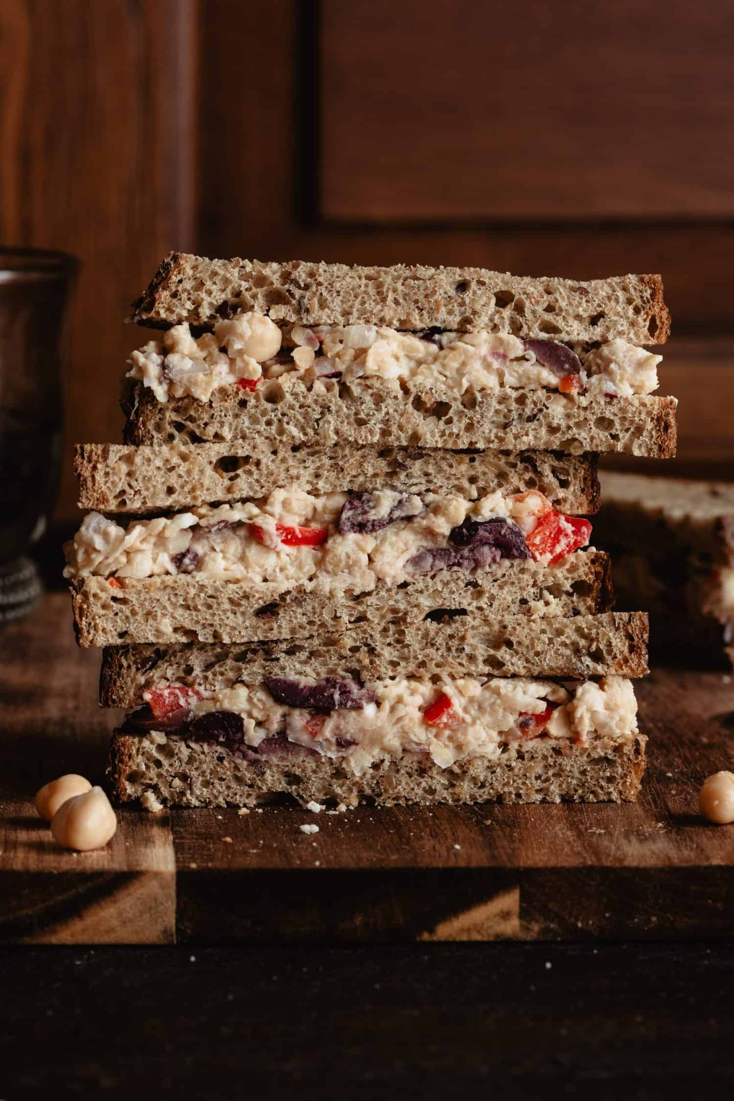 Mediterranean Mashed Chickpea Salad: Easy Meal Prep & Vegan Options